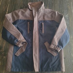 Walls Brown/Blue Jacket Boys Size 10-12